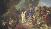 Jean-Baptiste Jouvenet The Resurrection of Lazarus (mk05) oil painting picture wholesale